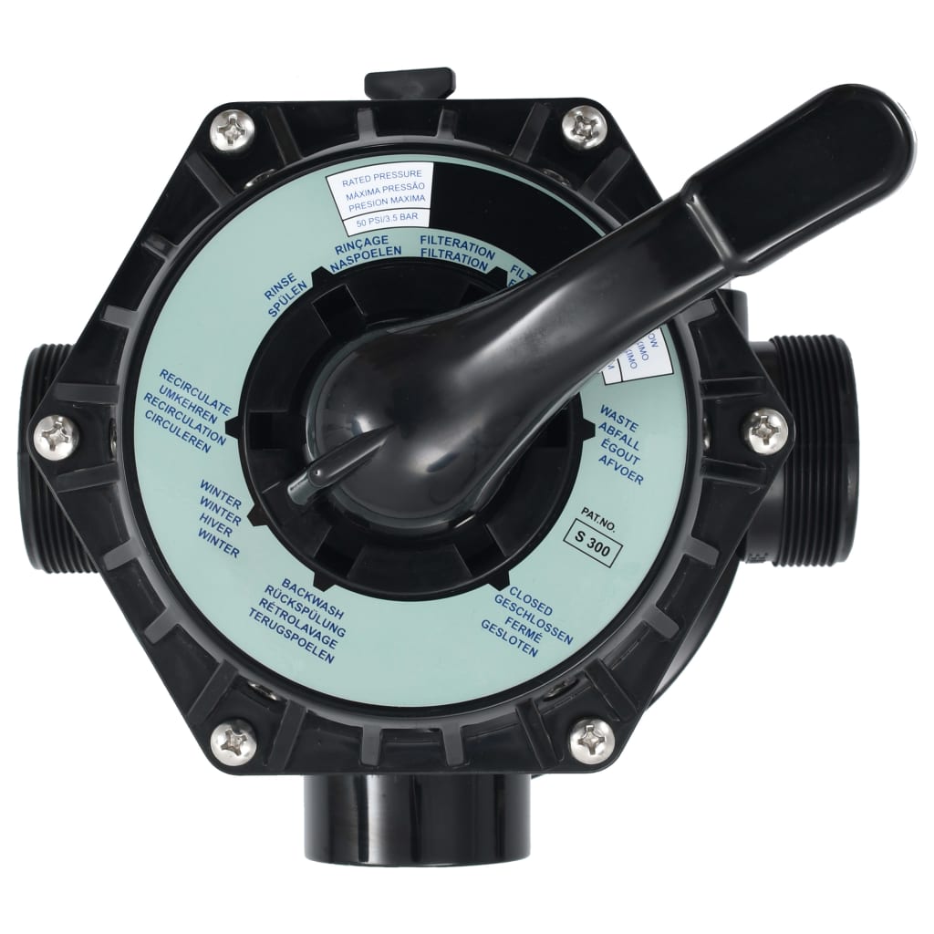 NNEVL Multiport Valve for Sand Filter ABS 1.5" 6-way