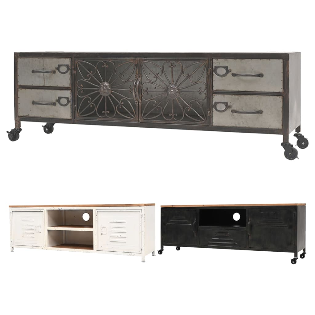 vidaXL TV Stand TV Unit Sideboard TV Console Media Unit Cupboard Furniture